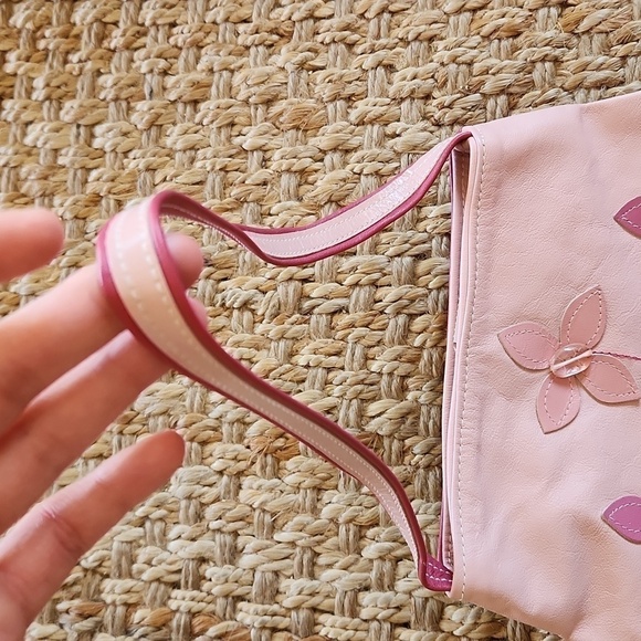 Luisa Clare 90's Australian Leather Floral Small Purse. - Picture 3 of 7